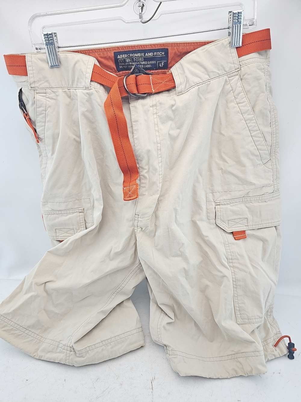 Abercrombie & Fitch Tan Cargo Shorts